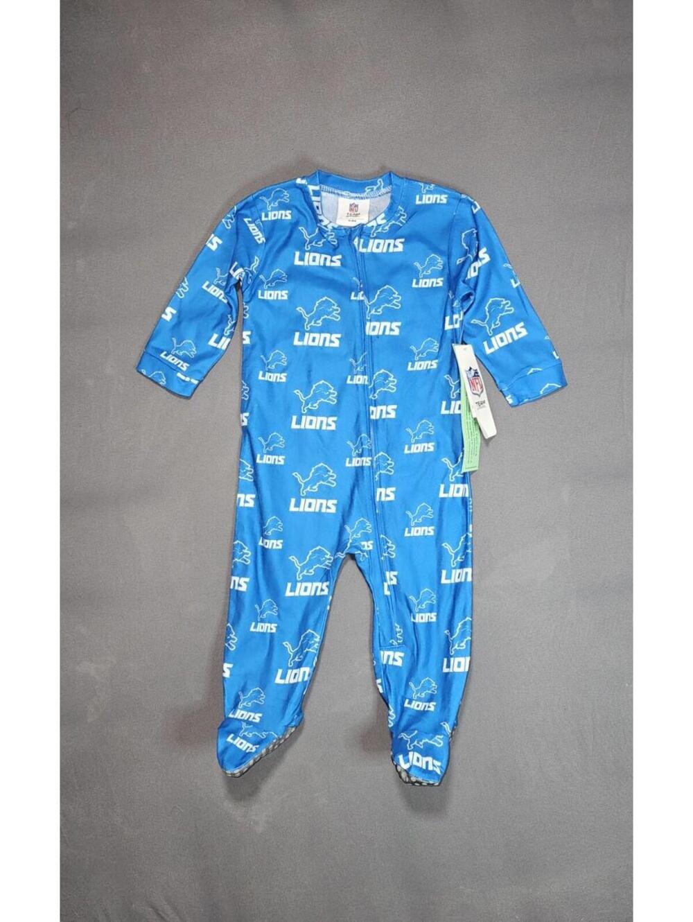 Detroit Lions Baby Size 18M NFL Football Infant Bodysuit
